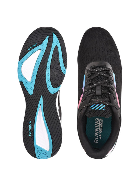 CAMP HANK Black Men's Running Shoes