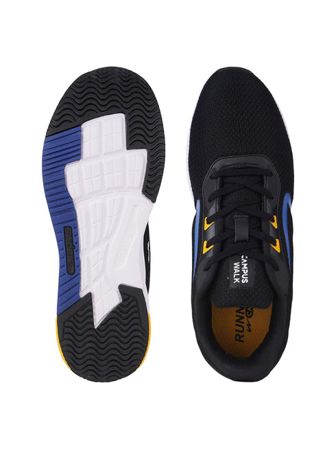 CAMP KARL Black Men's Sports Shoes