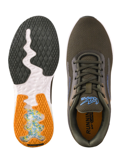 CAMP OPTIMA Green Men's Running Shoes