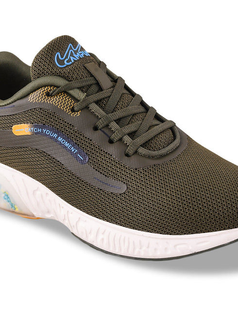 CAMP OPTIMA Green Men's Running Shoes