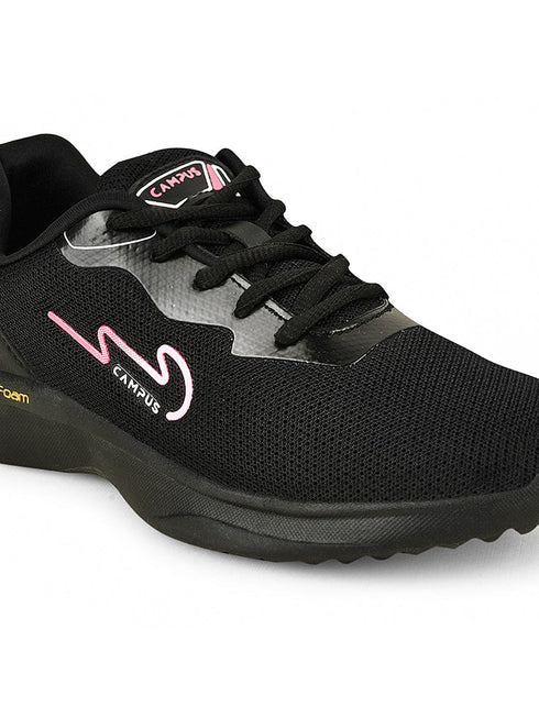CAMP PEANUT Black Women's Running Shoes