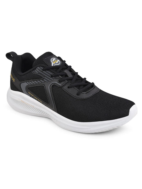 CAMP THIAGO Black Men's Running Shoes