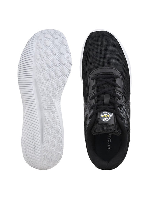 CAMP THIAGO Black Men's Running Shoes