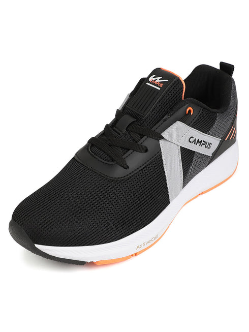 CAMP TWIST Black Men's Running Shoes