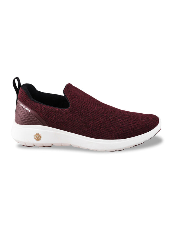 CAMP WAY Maroon Men's Walking Shoes