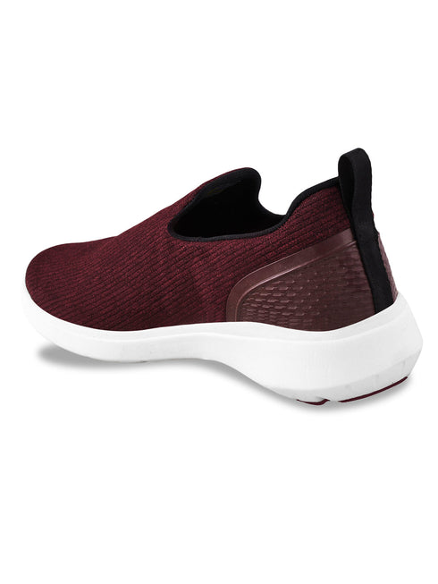 CAMP WAY Maroon Men's Walking Shoes