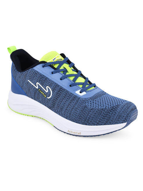 CAMP ZANE Blue Men's Running Shoes