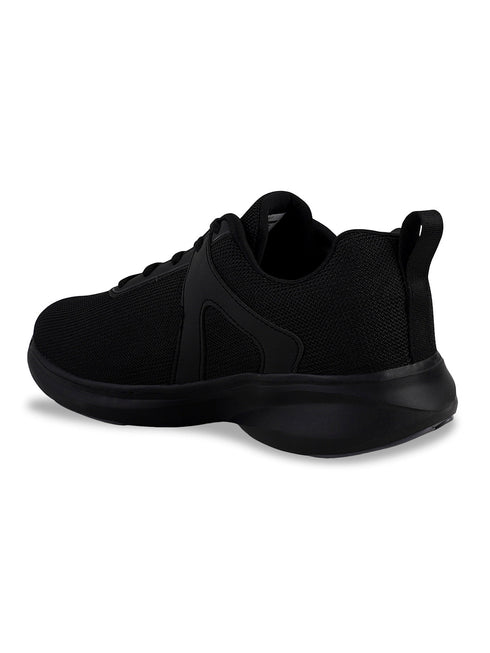 CARLO Black Men's Running Shoes