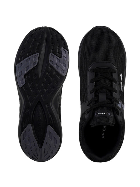 CARLO Black Men's Running Shoes