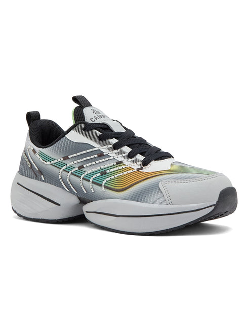 CD-2602 CH Grey Child Running Shoes