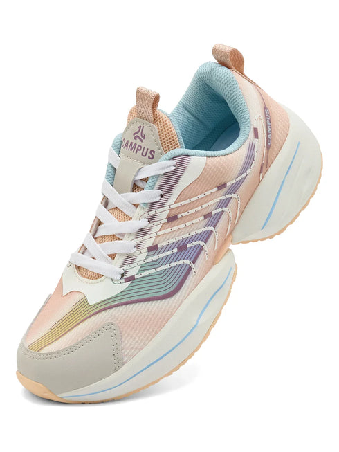 CD-2602 CH Peach Child Running Shoes