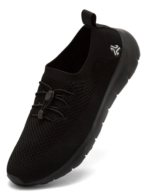 CELEB Black Men's Walking Shoes