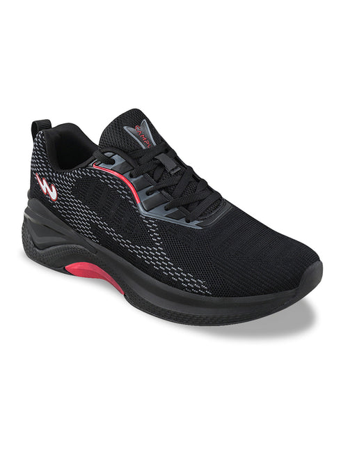 CELIO Black Men's Sports Shoes