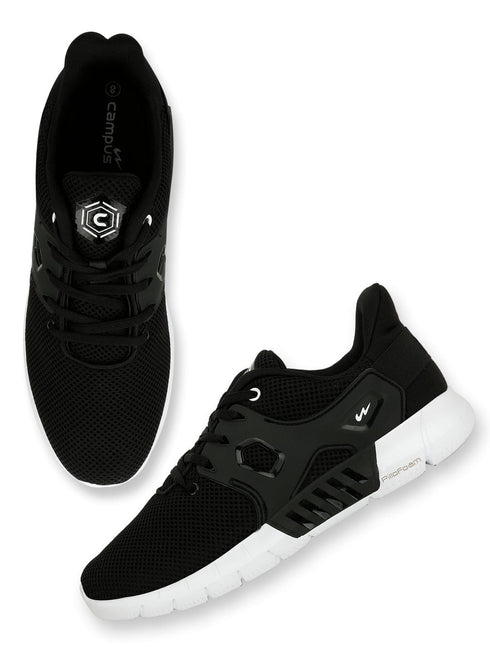 TIGOR Black Men's Running Shoes