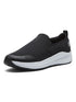 CIAN Black Men's Walking Shoes