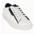Women's White Lace-Up Casual Sneakers