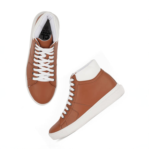 Women's Mid-Top Casual Lace-Up Sneakers