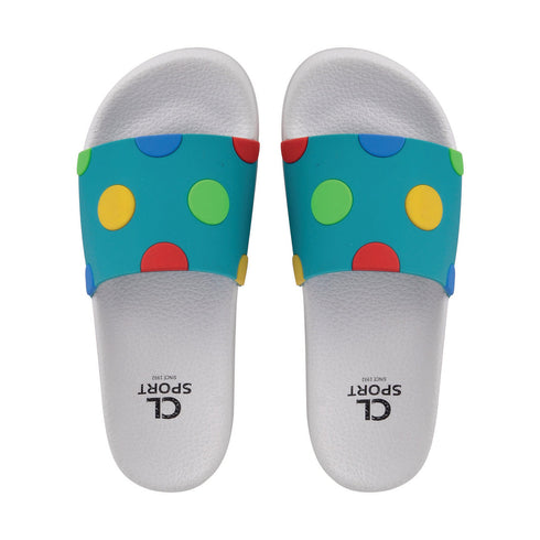 Women's Polka Dots Printed Casual sliders