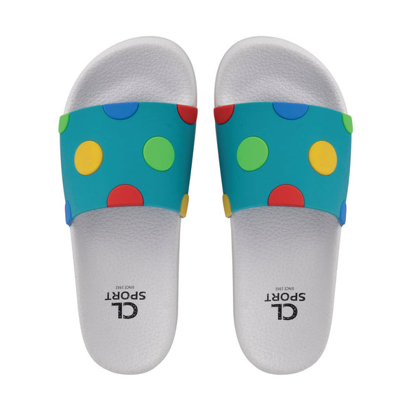 Women's Polka Dots Printed Casual sliders