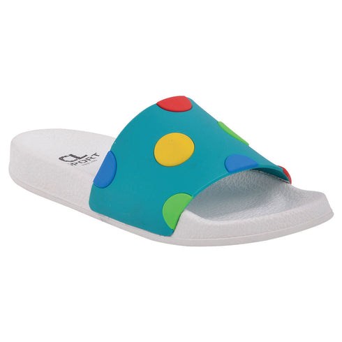 Women's Polka Dots Printed Casual sliders