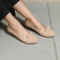 Women's Perforated Wedge Moccasins with Bow Detail