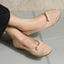 Women's Perforated Wedge Moccasins with Bow Detail