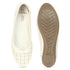 Women's Perforated Wedge Moccasins with Bow Detail