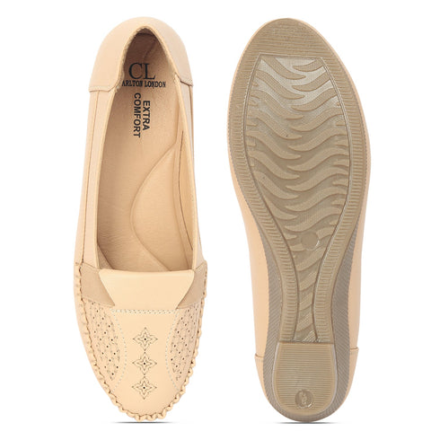 Women's Perforated Slip-On Wedge Loafers