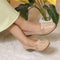 Women's Perforated Slip-On Wedge Loafers