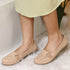 Women's Perforated Slip-On Wedge Loafers