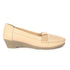 Women's Perforated Slip-On Wedge Loafers