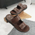 Men's Dual Adjustable Strap Comfort Slides