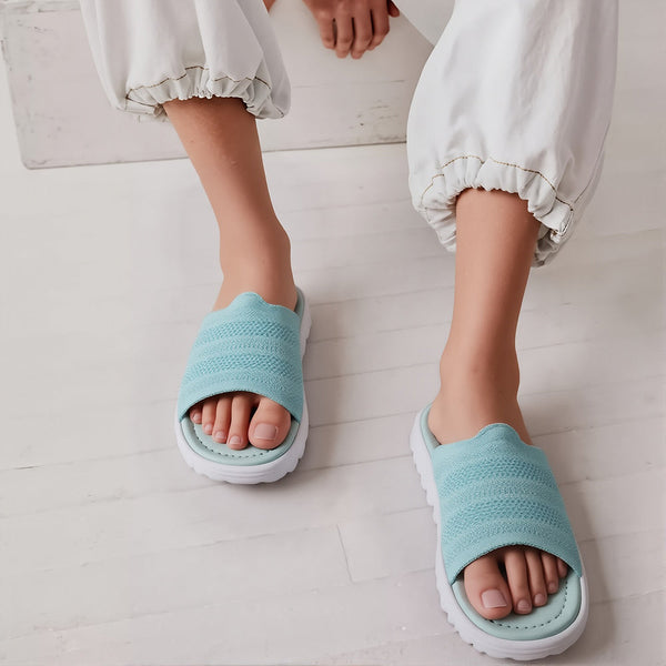 Women's Knit Comfort Slide Sandals
