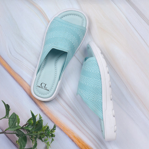 Women's Knit Comfort Slide Sandals