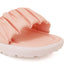 Women's Ruched Strap Comfort Slide Sandals