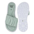 Women's Ruched Strap Comfort Slide Sandals