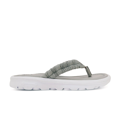 Women's Ruched Strap Thong Comfort Flip-Flops