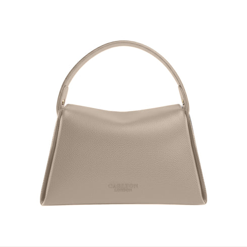 Carlton London Eliza Satchel Nude Handbag CLHB 18