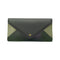 Carlton London Color blocked Textured Two Fold Wallet Green