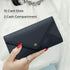 Carlton London Color blocked Textured Two Fold Wallet Blue