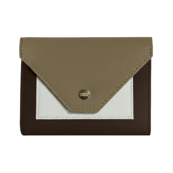Carlton London Grey Colorblocked Two Fold Wallet CLHB 30