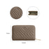 Carlton London Beige Quilted Zip Around Wallet CLHB 39