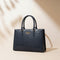 Carlton London Navy Croc Textured Structured Bag CLLP 817 Navy