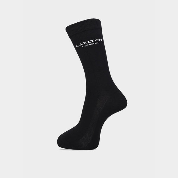 Carlton London Men'S Premium Cotton Full Length Socks Pack Of 3