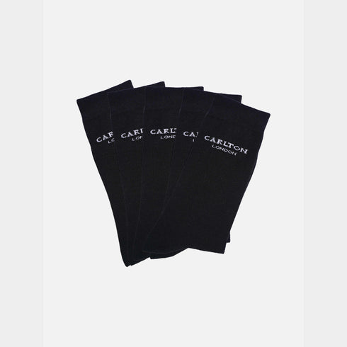 Carlton London Men'S Premium Cotton Full Length Socks Pack Of 5