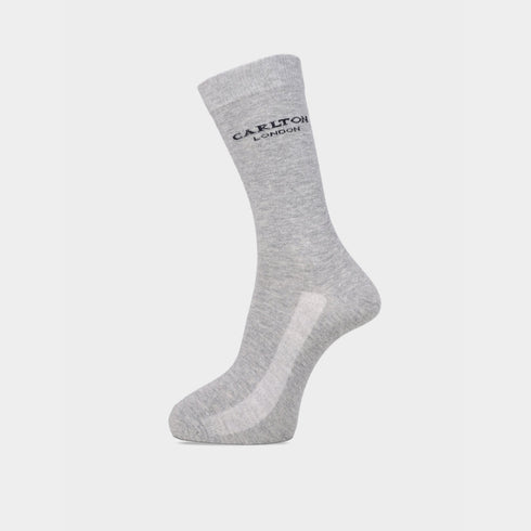 Carlton London Men'S Premium Cotton Full Length Socks Pack Of 5