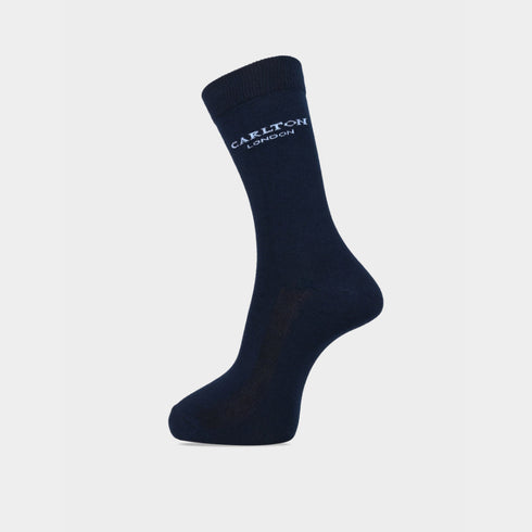 Carlton London Men'S Premium Cotton Full Length Socks Pack Of 5