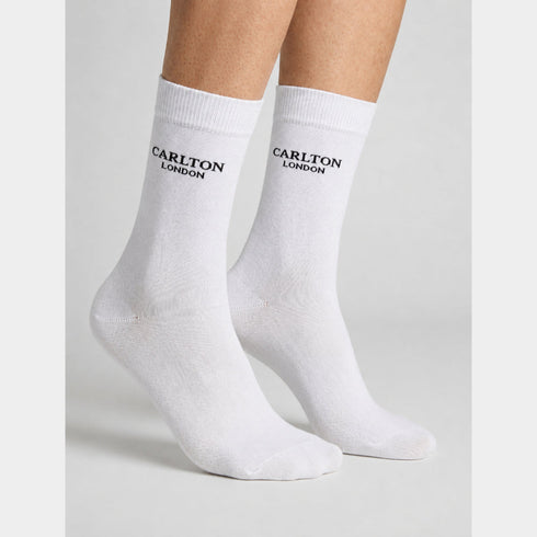 Carlton London Men'S Premium Cotton Full Length Socks Pack Of 3