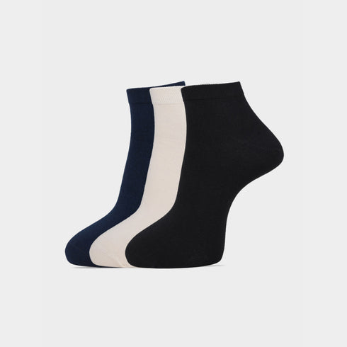 Carlton London Men'S Premium Cotton Low Cut Socks Pack Of 3