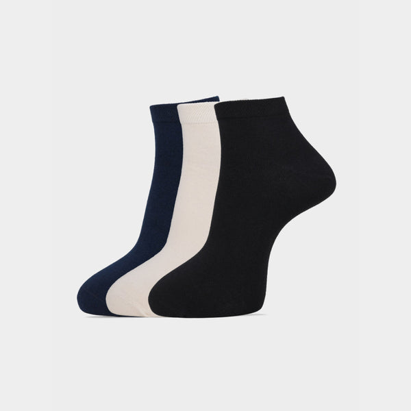 Carlton London Men'S Premium Cotton Low Cut Socks Pack Of 3